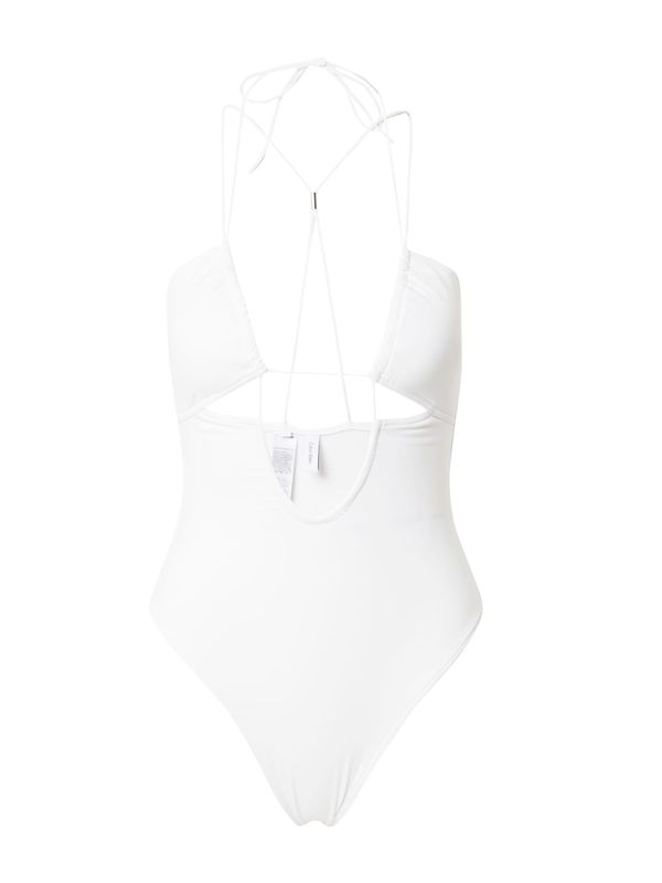 Calvin Klein Swimwear Calvin Klein Swimwear Enodelne kopalke  bela