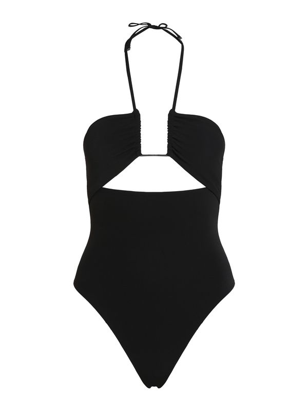 Calvin Klein Swimwear Calvin Klein Swimwear Enodelne kopalke  črna