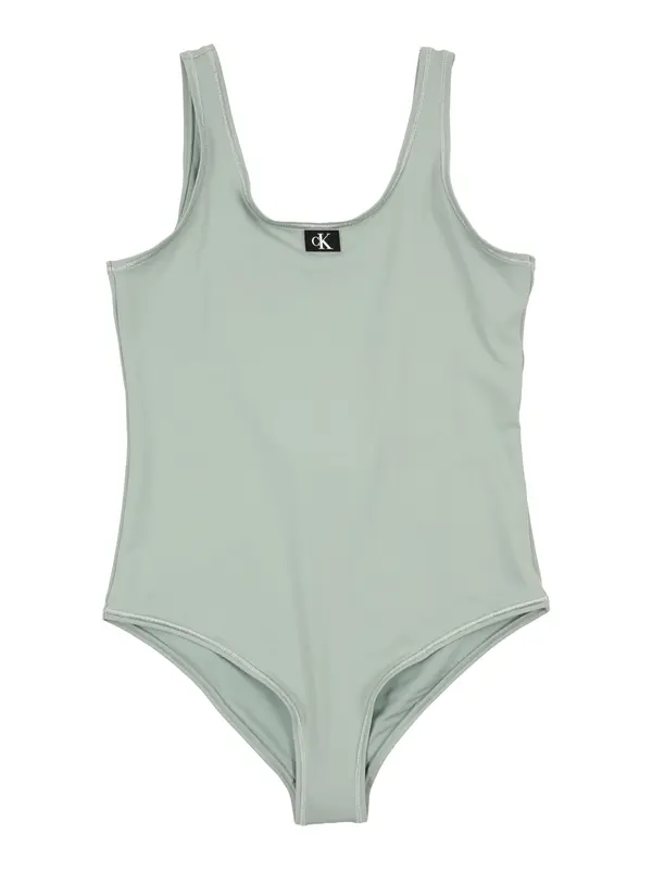 Calvin Klein Swimwear Calvin Klein Swimwear Enodelne kopalke  dimno-siva