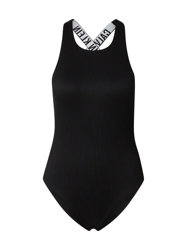 Calvin Klein Swimwear Calvin Klein Swimwear Enodelne kopalke 'Intense Power'  črna