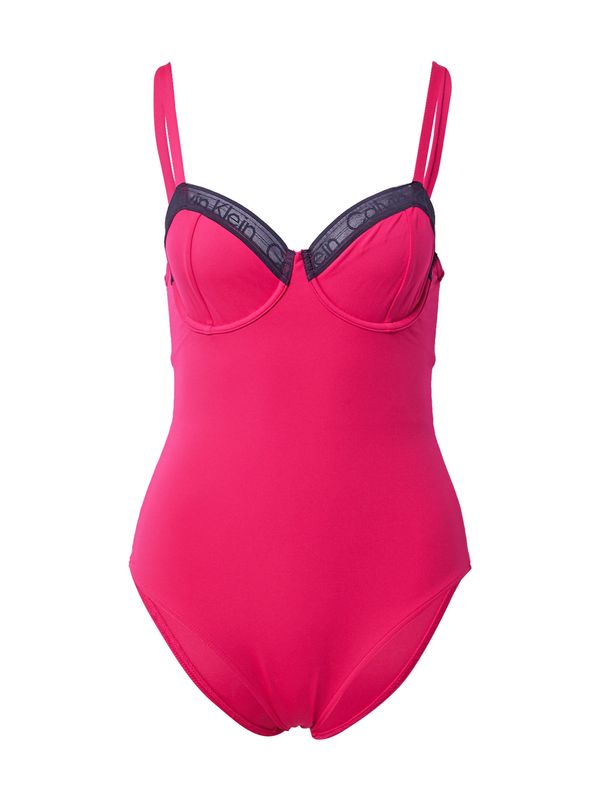 Calvin Klein Swimwear Calvin Klein Swimwear Enodelne kopalke  mornarska / roza