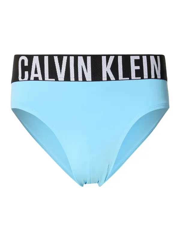 Calvin Klein Swimwear Calvin Klein Swimwear Kopalne hlače  svetlo modra / črna / bela
