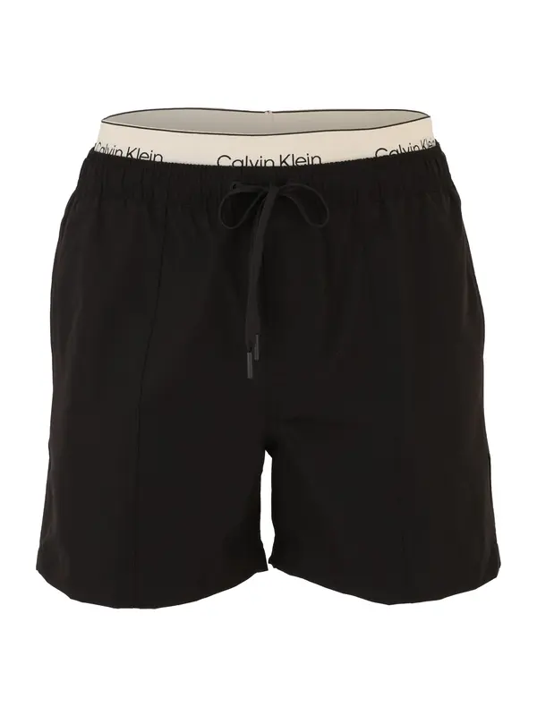 Calvin Klein Swimwear Calvin Klein Swimwear Kratke kopalne hlače  črna