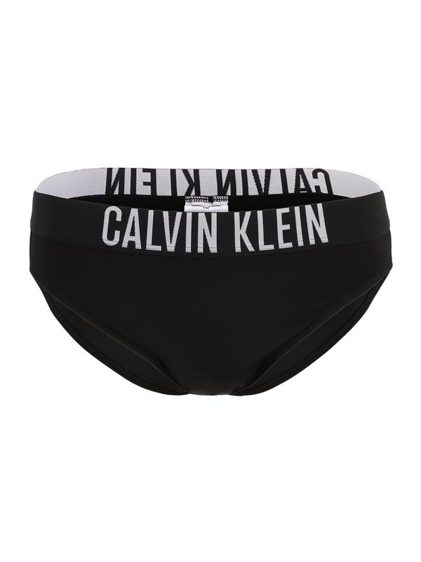 Calvin Klein Swimwear Calvin Klein Swimwear Kratke kopalne hlače  črna / bela