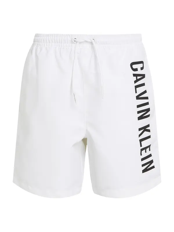Calvin Klein Swimwear Calvin Klein Swimwear Kratke kopalne hlače 'Intense Power'  črna / bela