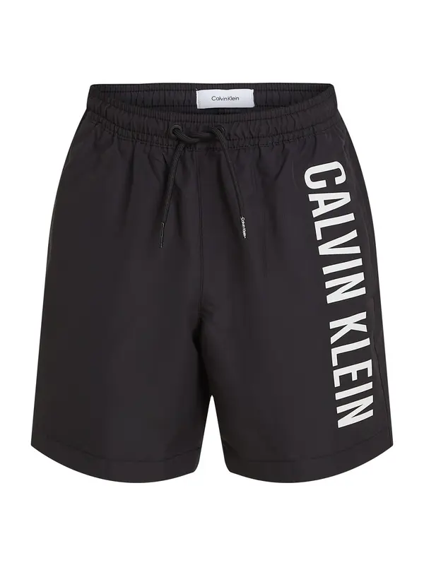 Calvin Klein Swimwear Calvin Klein Swimwear Kratke kopalne hlače 'Intense Power'  črna / bela