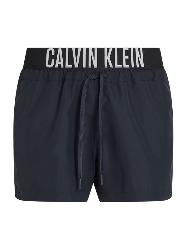 Calvin Klein Swimwear Calvin Klein Swimwear Kratke kopalne hlače  mornarska / bela