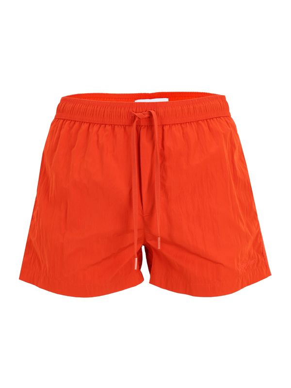 Calvin Klein Swimwear Calvin Klein Swimwear Kratke kopalne hlače  oranžno rdeča