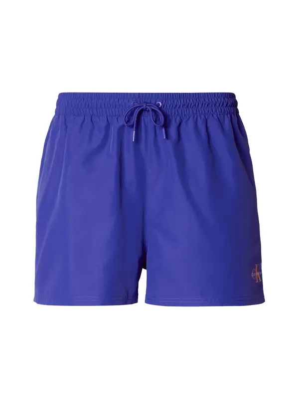 Calvin Klein Swimwear Calvin Klein Swimwear Kratke kopalne hlače  pastelno modra / vijolično modra / svetlo rdeča