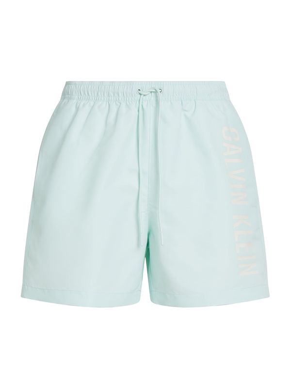 Calvin Klein Swimwear Calvin Klein Swimwear Kratke kopalne hlače  svetlo modra / bela