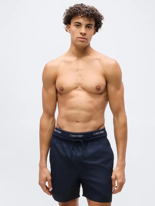 Calvin Klein Swimwear Calvin Klein Swimwear Kratke kopalne hlače  temno modra