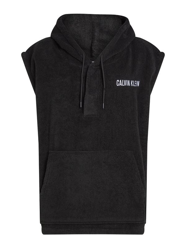 Calvin Klein Swimwear Calvin Klein Swimwear Majica  črna / bela