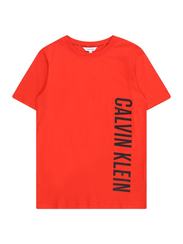 Calvin Klein Swimwear Calvin Klein Swimwear Majica 'Intense Power'  svetlo rdeča / črna