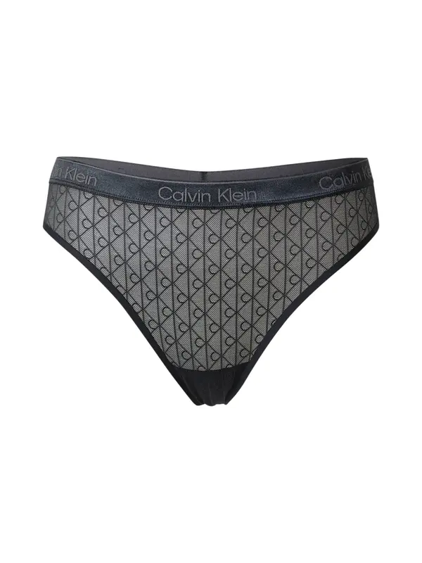 Calvin Klein Calvin Klein Tangice  črna