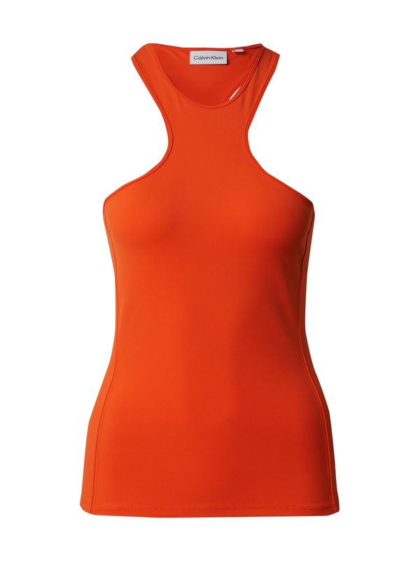 Calvin Klein Calvin Klein Top  temno oranžna