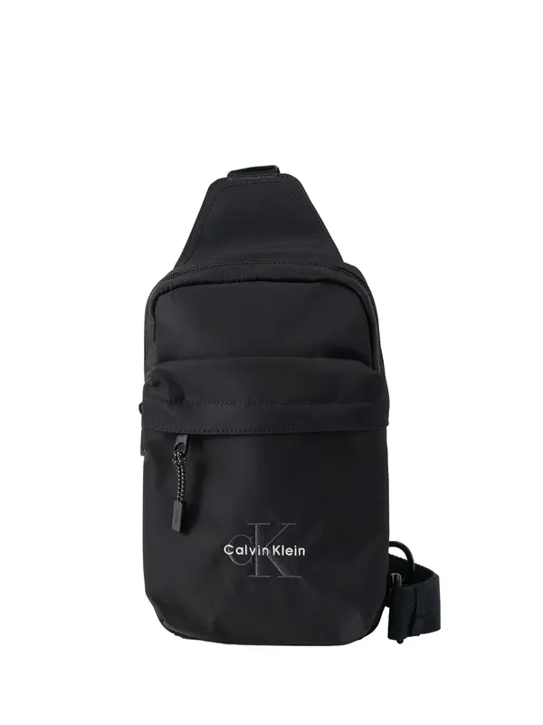 Calvin Klein Calvin Klein Torba za čez ramo 'BOLD'  črna / bela