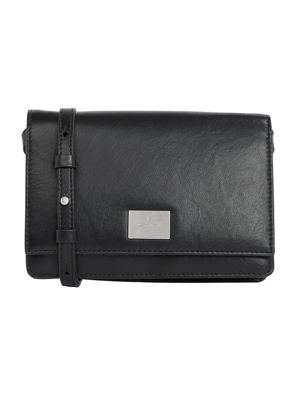 Calvin Klein Calvin Klein Torba za čez ramo  črna / srebrna