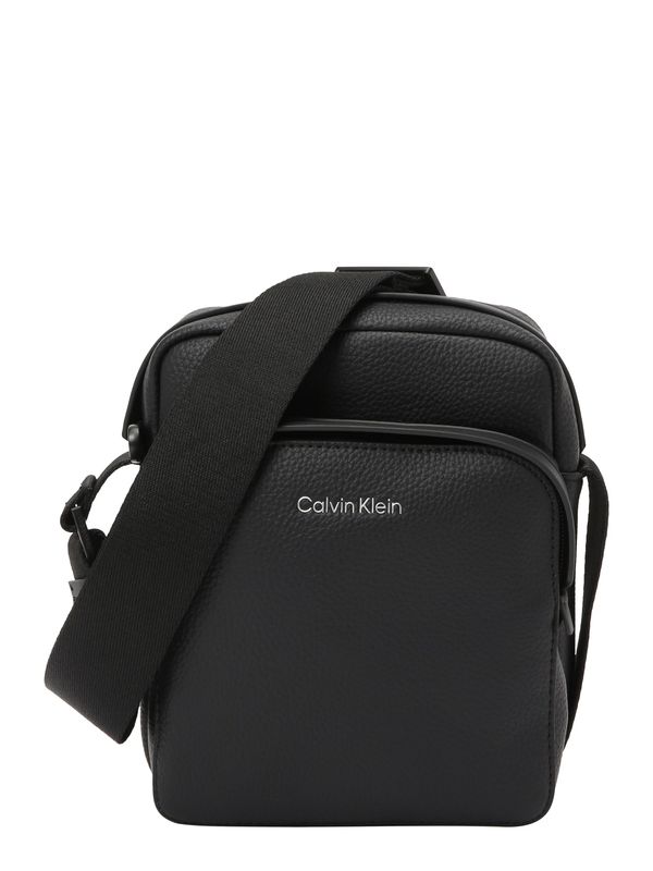 Calvin Klein Calvin Klein Torba za čez ramo  črna / srebrna
