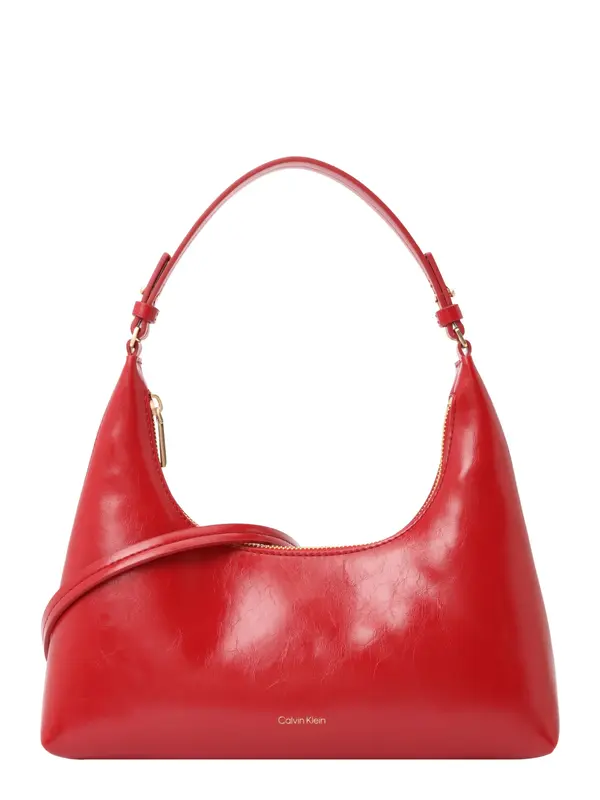 Calvin Klein Calvin Klein Torba za čez ramo 'Foil Logo Glossy Shoulder'  rdeča