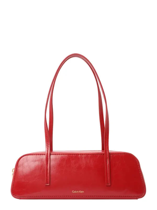 Calvin Klein Calvin Klein Torba za čez ramo 'Foil Logo Glossy Shoulder'  rdeča