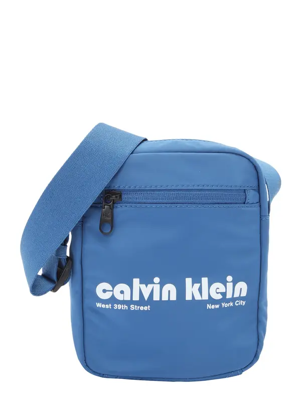 Calvin Klein Calvin Klein Torba za čez ramo  golobje modra / bela