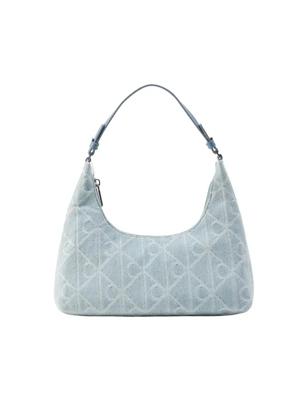 Calvin Klein Calvin Klein Torba za čez ramo  moder denim / bela