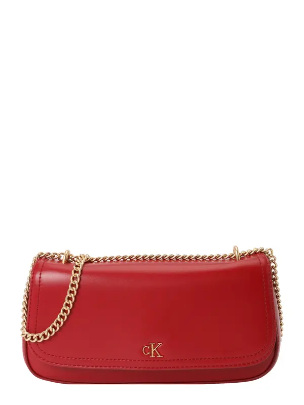 Calvin Klein Calvin Klein Torba za čez ramo 'Monogram Chain Strap Convertible'  krvavo rdeča