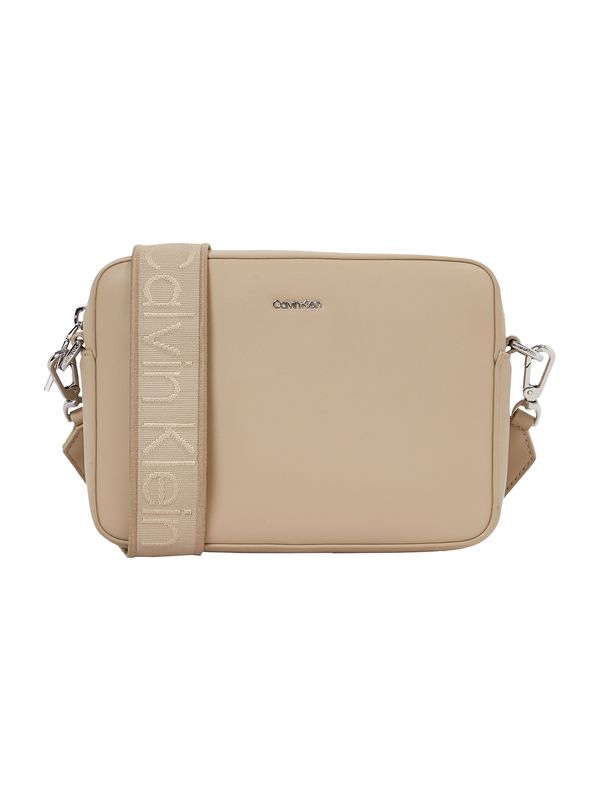 Calvin Klein Calvin Klein Torba za čez ramo 'MUST'  kapučino / zlata