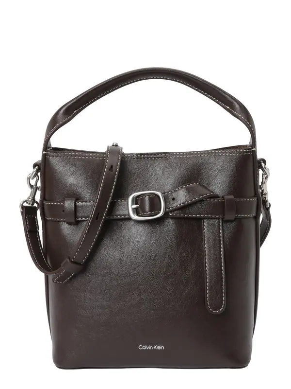 Calvin Klein Calvin Klein Torba za čez ramo  temno rjava