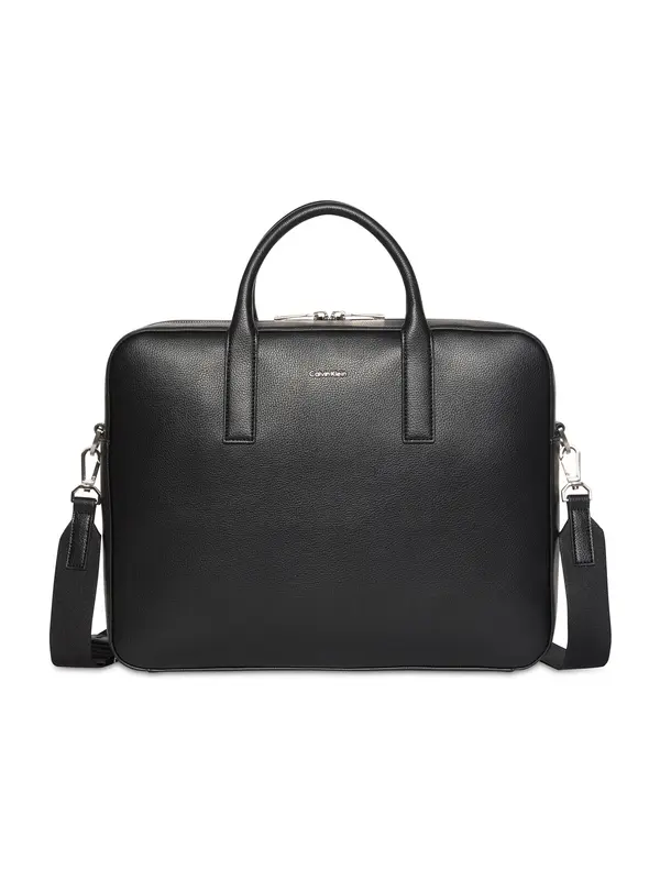 Calvin Klein Calvin Klein Torbe za prenosnik 'Metal Logo'  črna