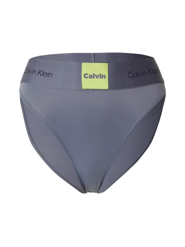 Calvin Klein Underwear Calvin Klein Underwear Bikini hlačke  dimno modra / svetlo zelena