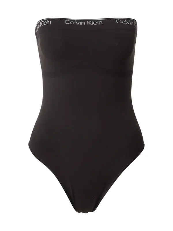 Calvin Klein Underwear Calvin Klein Underwear Bodi majica  siva / črna