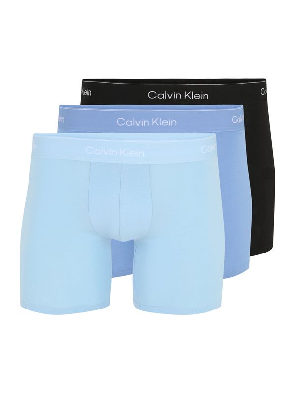 Calvin Klein Underwear Calvin Klein Underwear Boksarice  azur / nebeško modra / črna / bela