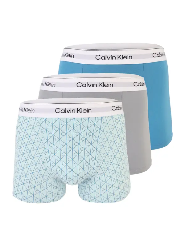 Calvin Klein Underwear Calvin Klein Underwear Boksarice  azur / pastelno modra / siva / bela