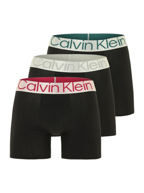 Calvin Klein Underwear Calvin Klein Underwear Boksarice  cijansko modra / svetlo siva / rubin rdeča / črna
