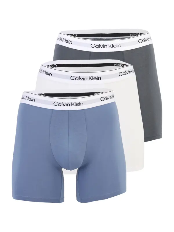 Calvin Klein Underwear Calvin Klein Underwear Boksarice  golobje modra / antracit / bela