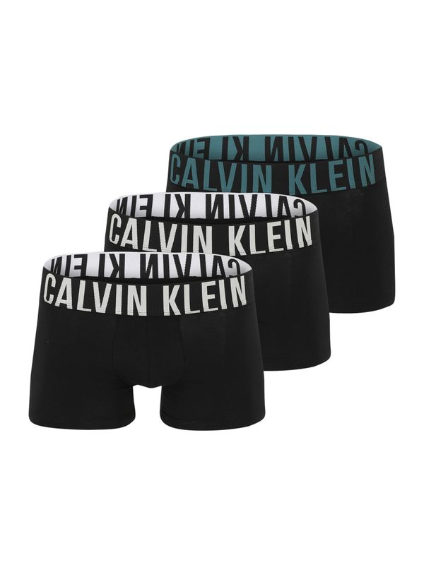 Calvin Klein Underwear Calvin Klein Underwear Boksarice 'Intense Power'  petrol / črna / off-bela