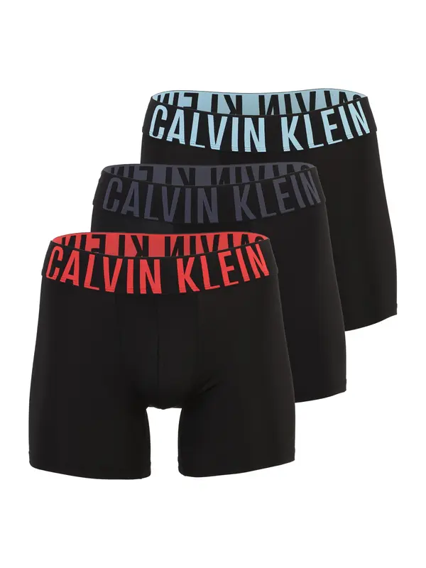 Calvin Klein Underwear Calvin Klein Underwear Boksarice 'Intense Power'  svetlo modra / temno siva / rdeča / črna