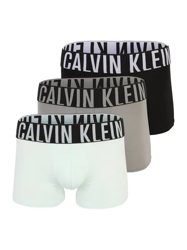 Calvin Klein Underwear Calvin Klein Underwear Boksarice 'Intense Power'  temno siva / meta / črna / off-bela