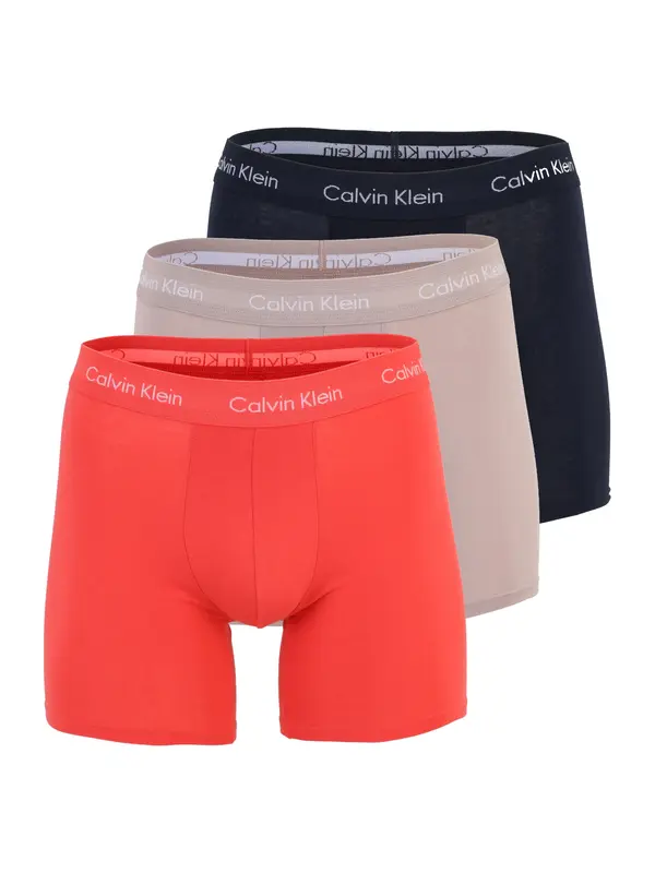 Calvin Klein Underwear Calvin Klein Underwear Boksarice  kapučino / svetlo rdeča / črna