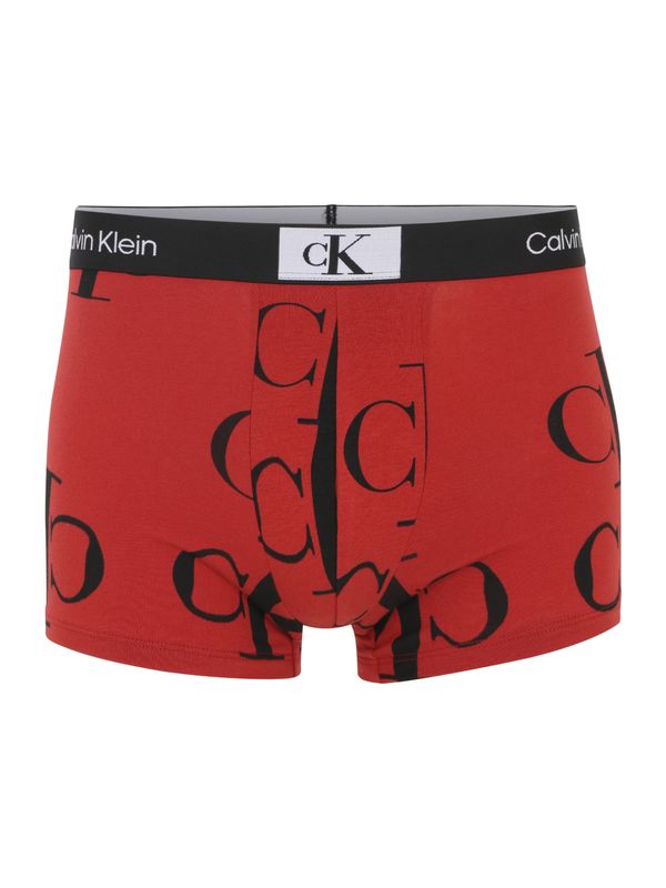 Calvin Klein Underwear Calvin Klein Underwear Boksarice  krvavo rdeča / črna / bela