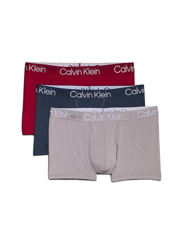 Calvin Klein Underwear Calvin Klein Underwear Boksarice  mornarska / temno siva / karminsko rdeča / bela