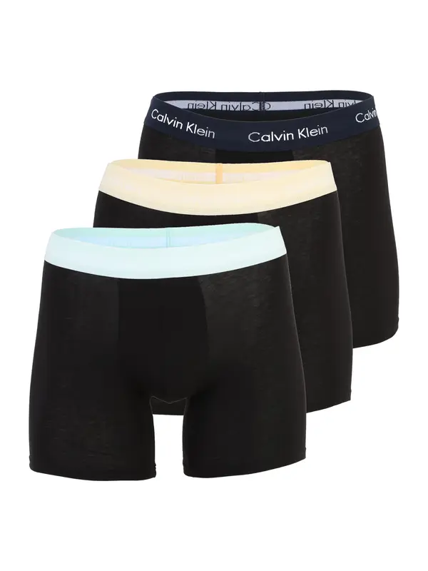 Calvin Klein Underwear Calvin Klein Underwear Boksarice  nebeško modra / temno modra / pastelno rumena / črna