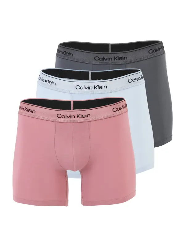 Calvin Klein Underwear Calvin Klein Underwear Boksarice  pastelno modra / grafit / staro roza