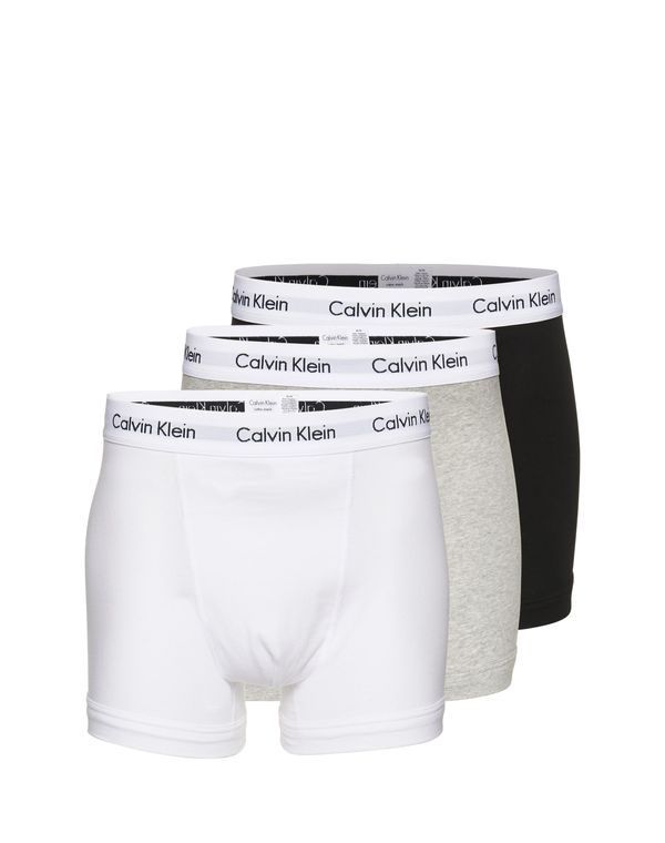 Calvin Klein Underwear Calvin Klein Underwear Boksarice  pegasto siva / črna / bela