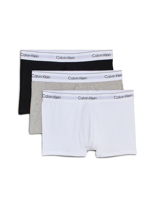 Calvin Klein Underwear Calvin Klein Underwear Boksarice  pegasto siva / črna / bela