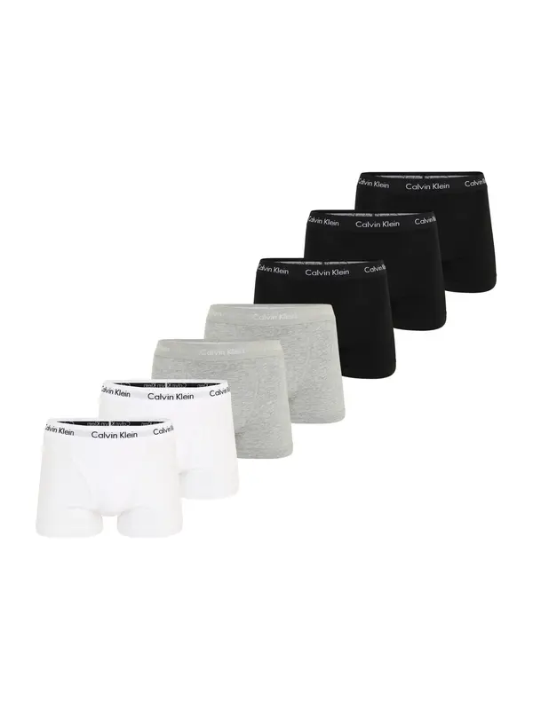 Calvin Klein Underwear Calvin Klein Underwear Boksarice  pegasto siva / črna / bela