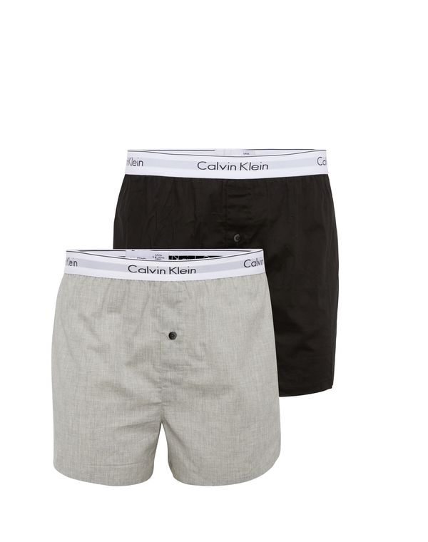 Calvin Klein Underwear Calvin Klein Underwear Boksarice  pegasto siva / črna