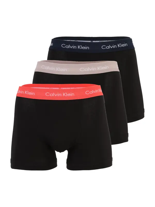 Calvin Klein Underwear Calvin Klein Underwear Boksarice  rjava / rdeča / črna / bela
