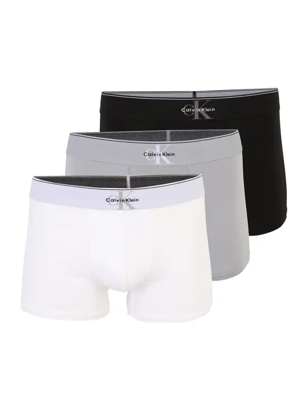 Calvin Klein Underwear Calvin Klein Underwear Boksarice  siva / črna / bela / off-bela